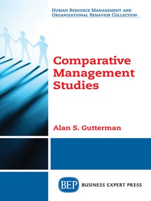 cover image of Comparative Management Studies